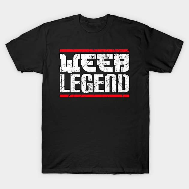 Weeb Legend Weeaboo Trash Gifts T-Shirt by Alex21